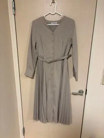 NATURAL BEAUTY BASIC 그레이 롱 원피스 M 사이즈