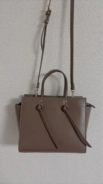 ZARA 브라운 숄더백