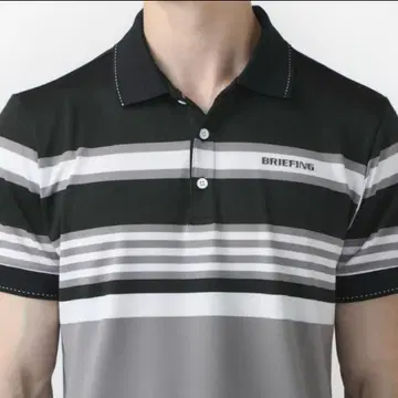 [1주 한정 가격!] BRIEFING 스트라이프 피케 셔츠