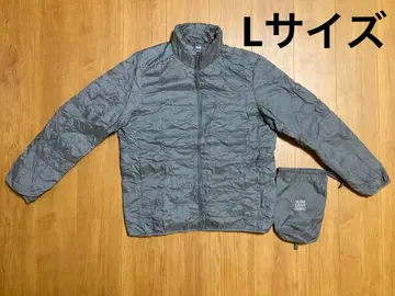 유니클로 울트라 라이트 다운 L 사이즈 그레이