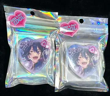 앙스타 GIRA 데코아이돌 시리즈 하트 캔뱃지 사쿠마 레이