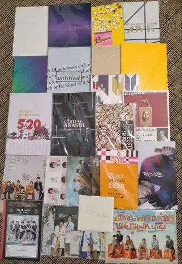 아라시 ARASHI 팜플렛 세트