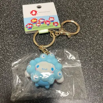 산리오 캐릭터즈 시나모롤 미야쿠미야쿠 키링