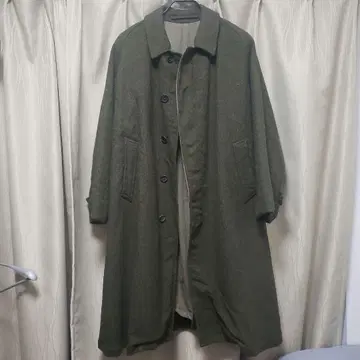 A.PRESSE 트위드 발마칸 코트