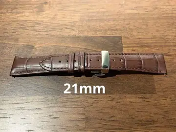 [ 거의 미사용 ] HIRSCH 가죽 벨트 21mm