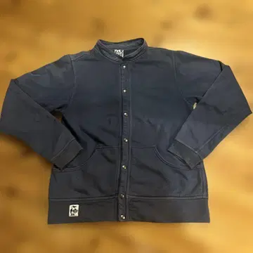 CHUMS 버튼 가디건 XS 네이비