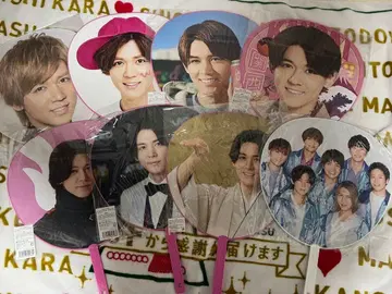 WEST. 코타키 노조무 단체 부채 7개 세트