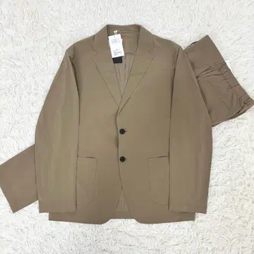 UNITED ARROWS 워셔블 셋업 베이지 수트