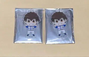 다이아몬드 A 사와무라 에이준 아크릴 키링 올스타 게임 2개 세트