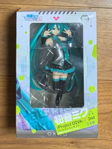 하츠네 미쿠 -Project DIVA- F 2nd 프리미엄 피규어