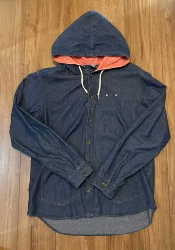 참스 데님 후드티 L 사이즈