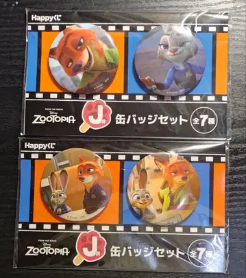 주토피아 Happy 복권 J상 닉, 주디 2종 세트