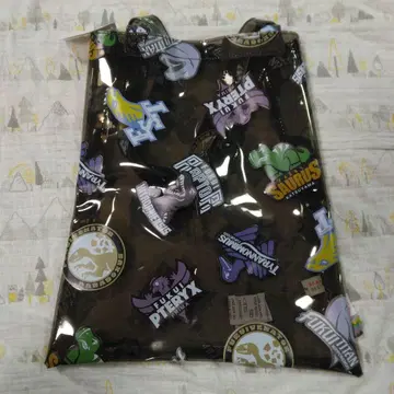 후쿠이 공룡 박물관 x BEAMS 콜라보 토트백