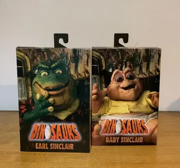 NECA 공룡가족 얼티밋 액션 피규어 세트