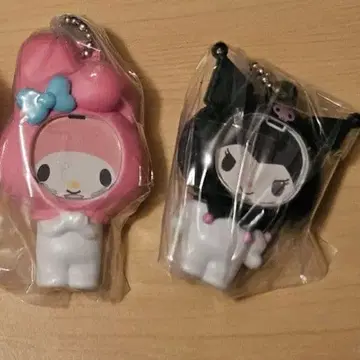 산리오 사진 프레임 마스코트 2점 세트