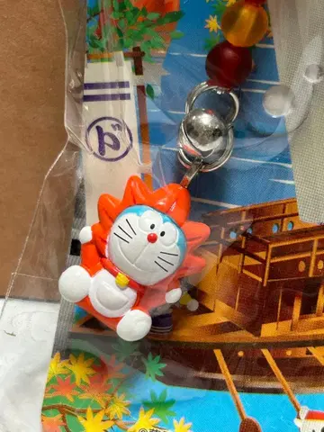 지역 한정 스트랩 히로시마 한정판 도라에몽 단풍