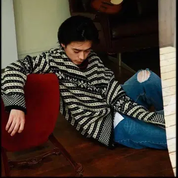 명작 dries van noten 17aw 니트 나리타 료