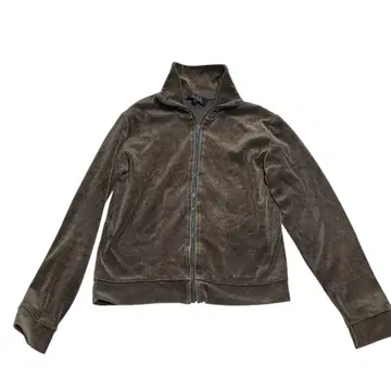 브라운 플리스 자켓