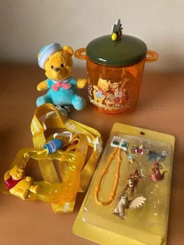 도쿄 디즈니 리조트 곰돌이 푸 굿즈 4세트 허니