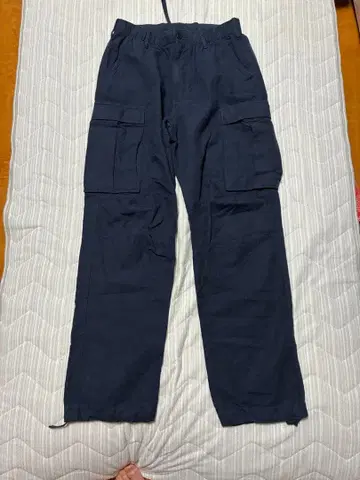 gap 와이드 카고 팬츠 네이비