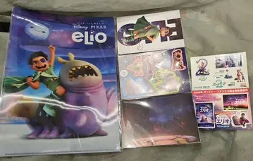 디즈니 별을 잇는 엘리오 클리어 파일 & 엽서 & 스티커 세트