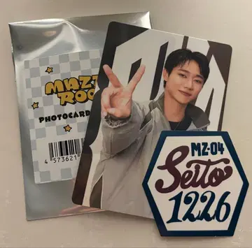 MAZZEL ROOM 마제베야 포토 카드 스티커 세트 SEITO