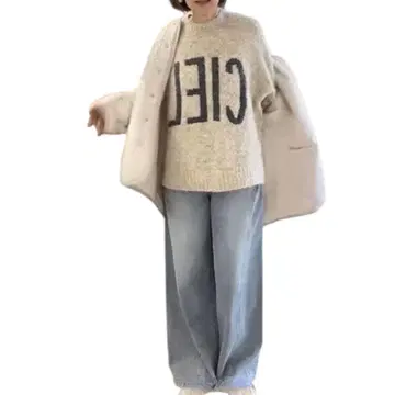 이시카와라보 니트 루코리 그레이 새상품