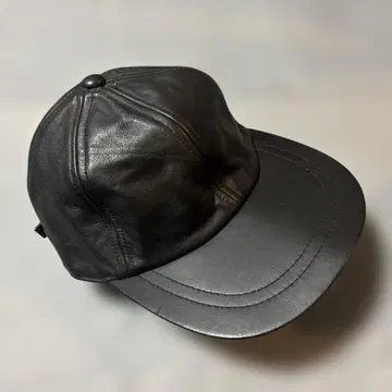GENUINE LEATHER ( COW SKIN ) 6PANEL CAP