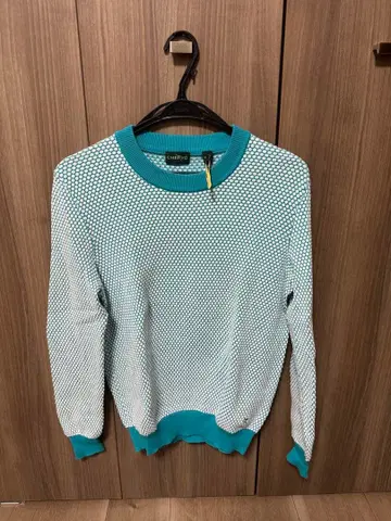 쉘보 터콰이즈 스웨터 42