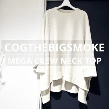 코그 더 빅 스모크 MEGA CREW NECK TOP 내추럴