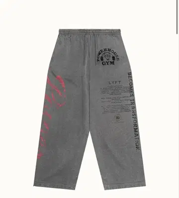 리프트 LYFT 파워 하우스짐 와이드 팬츠 L 사이즈