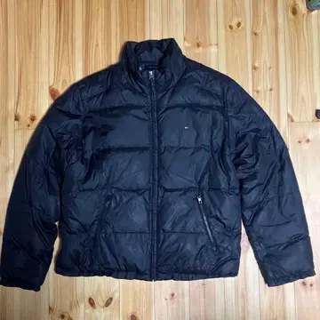 블랙 다운 자켓