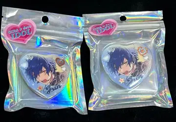 앙스타 GIRA 데코 아이돌 시리즈 하트 캔뱃지 사자나미 쥰