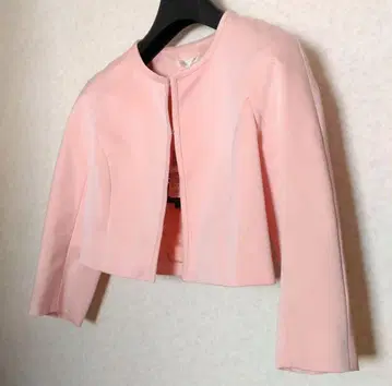 미사용 초특가 폴카 PAULE KA 36 사이즈 자켓 핑크