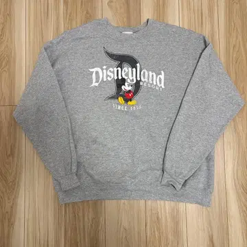 00s USA Disney 미키마우스 맨투맨 XL 그레이