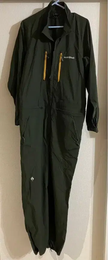 몽벨 다크 그린 오버롤