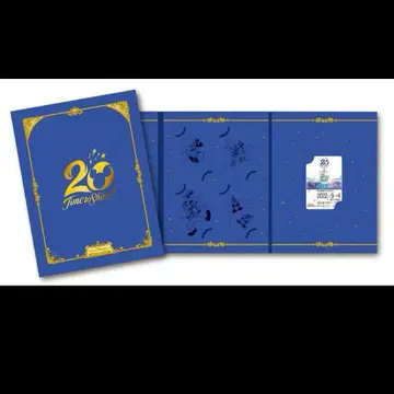 TDR 디즈니 리조트 라인 디즈니씨 20주년 기념 프리 티켓 거치대 포함