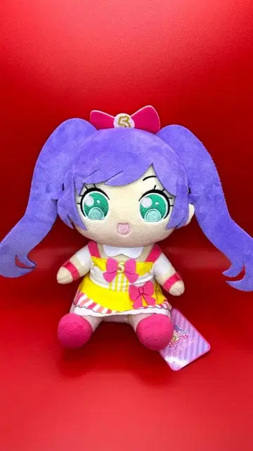 마나카 라라 프리파라 5주년 앉아 봉제 인형