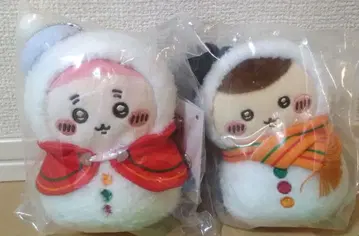 치이카와 (먼작귀) 에니마이 복권 밤만쥬 & 헌책방의 게짱 마스코트 세트