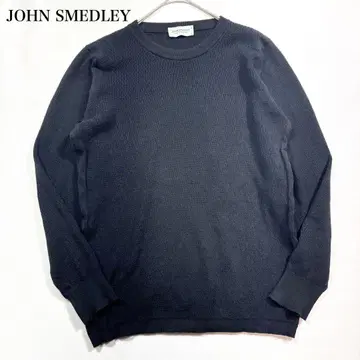 존스메들리 니트 씨 아일랜드 코튼 워셔블 크루넥