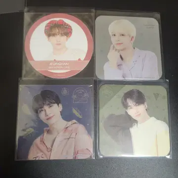 세븐틴 카페 정한 코스터 세트