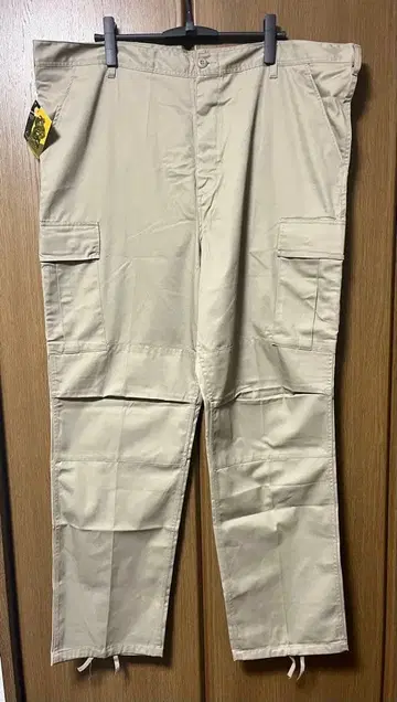 새상품 희귀 사이즈 ROTHCO 카고 팬츠 BDU XXL 베이지 로스코