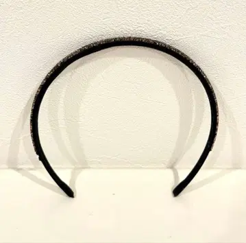 Complex Biz 머리띠 크리스탈 실버 블랙