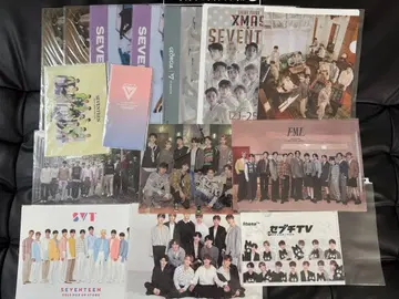 SEVENTEEN 집합 클리어 파일 클리어 포스터 세트 세븐틴