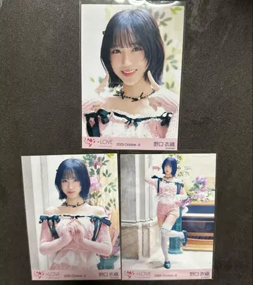 이코럽 노구치 이오리 러브송에 휩싸이다 핑크 니트 브로마이드 컴프