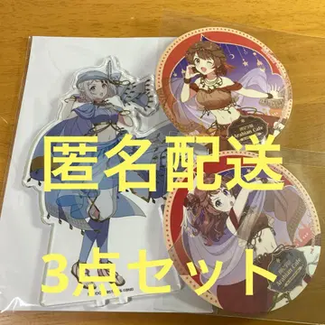 애니카페 학원 아이돌 마스터 학마스 아크릴 스탠드 카츠라기 리리야 코스터