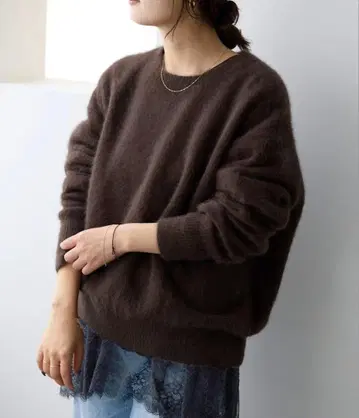 SLOBE IENA 폭스 알파카 풀오버