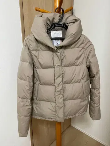 베이지 다운 자켓 38/M