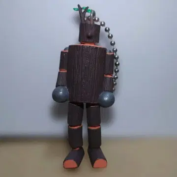 남코 철권 초 멋진 키링 목인 철권 3