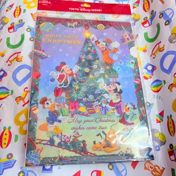 디즈니 크리스마스 클리어 파일 3세트